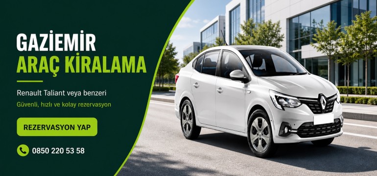 Gaziemir Araç Kiralama - Renault Taliant